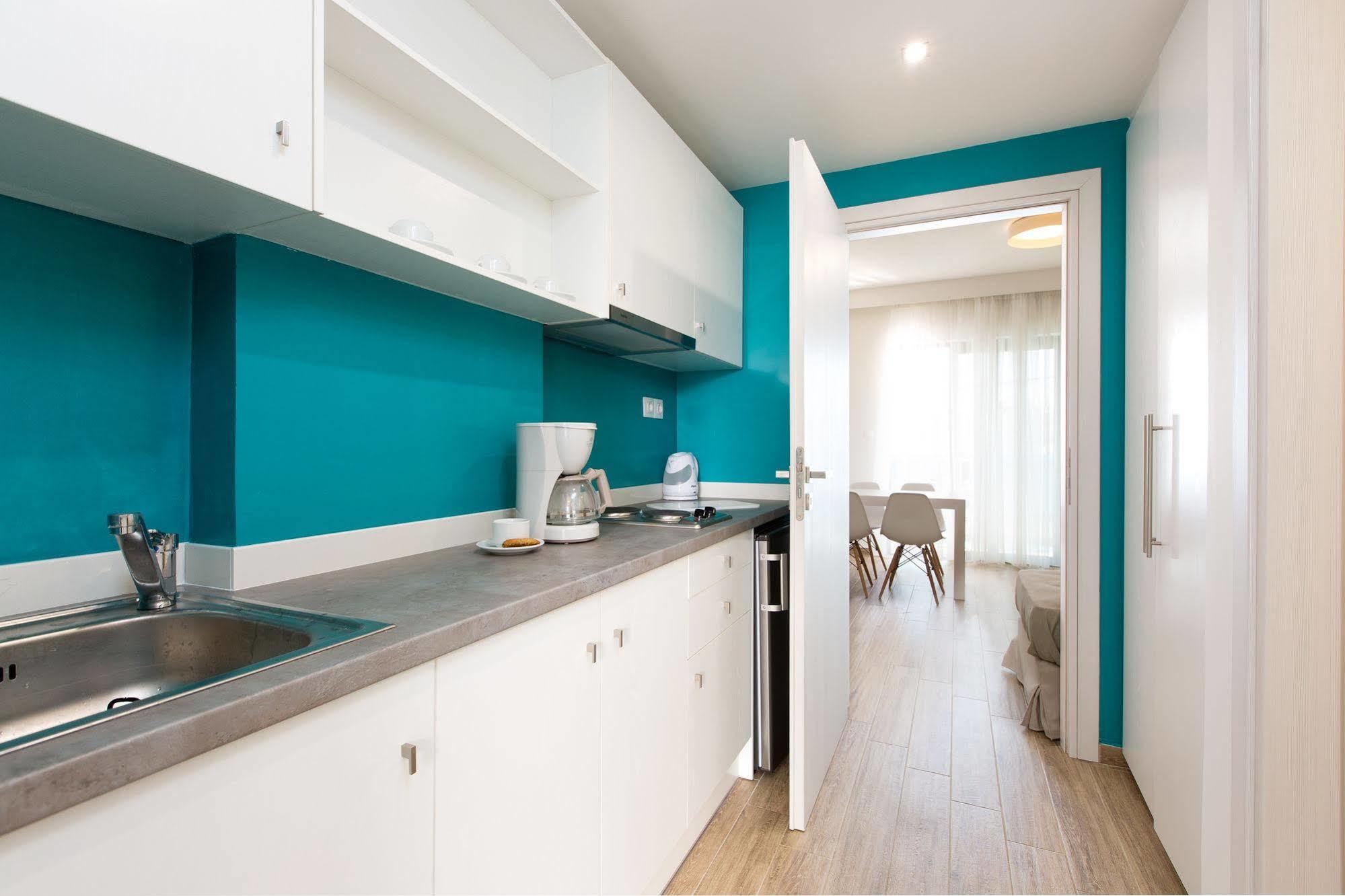 Golden Coast Seaside Apartments Réthimno Kültér fotó