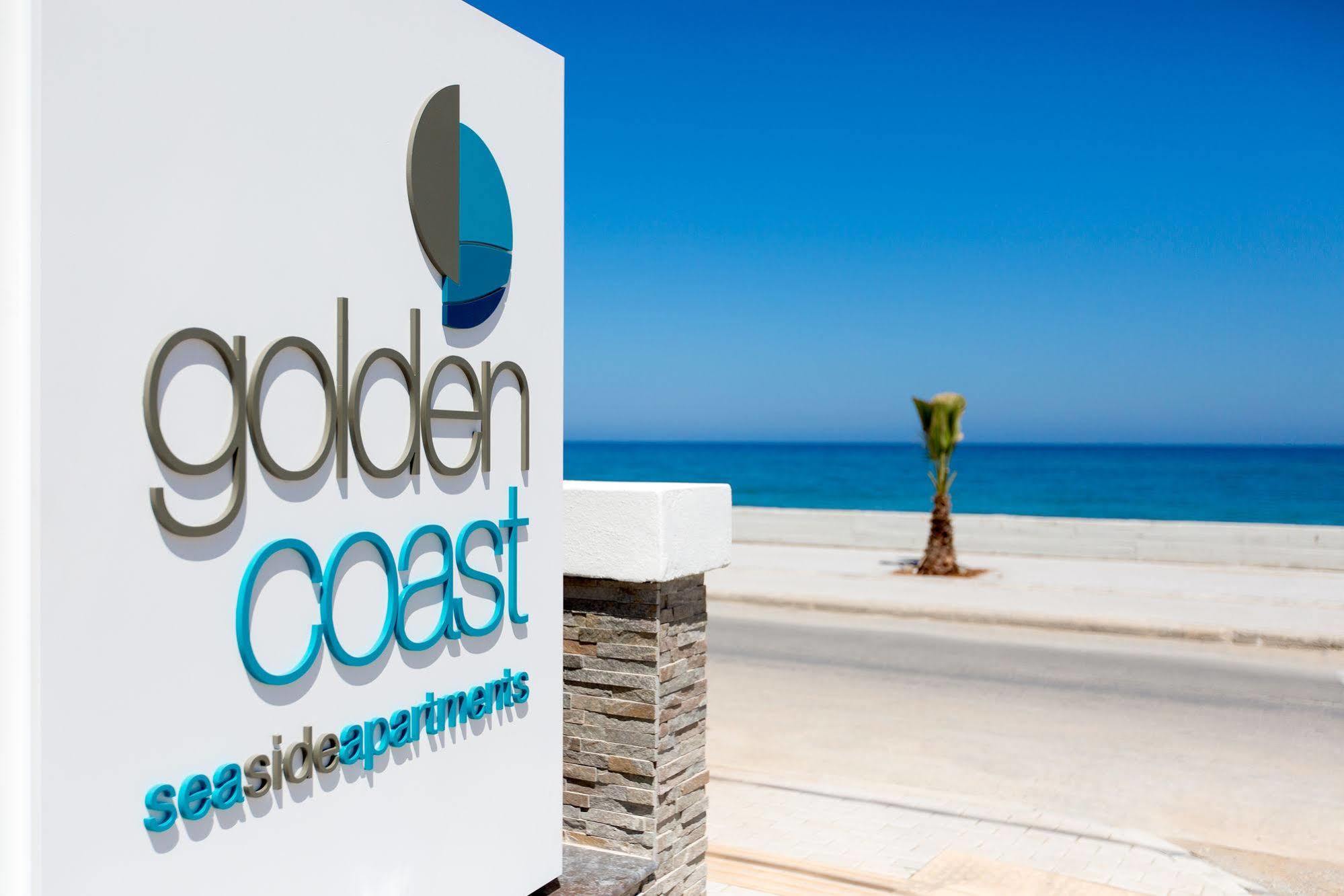 Golden Coast Seaside Apartments Réthimno Kültér fotó