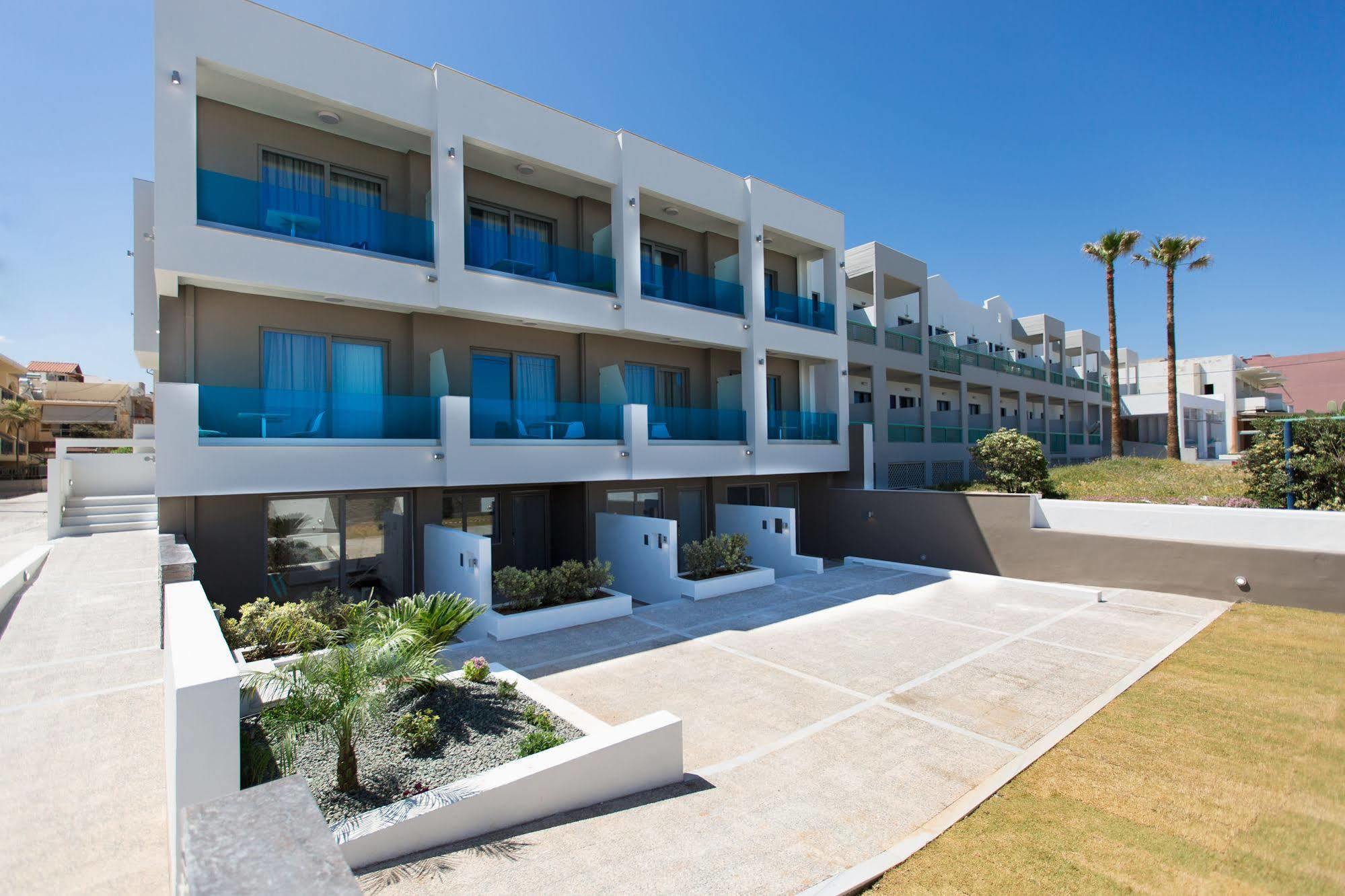 Golden Coast Seaside Apartments Réthimno Kültér fotó